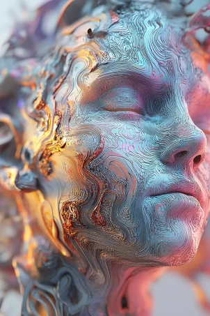 3d rendered photos pen ai generated